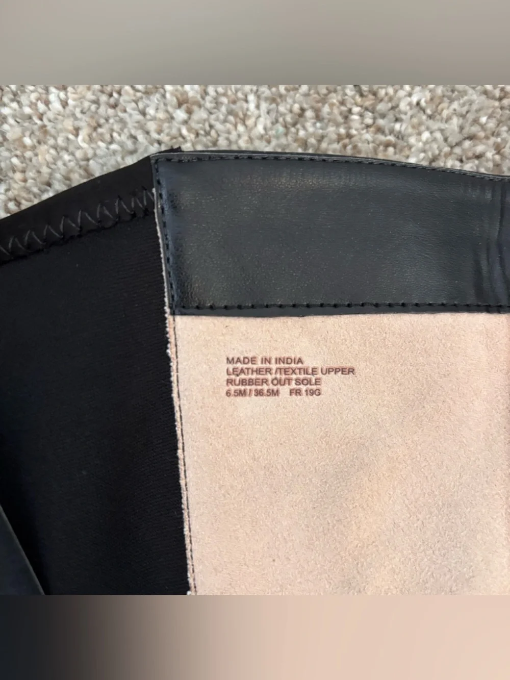 Michael Kors Mindy Knee High Boots Black Leather MK Riding Boots Women’s 6.5